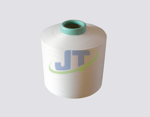 Polyester air-jet fibre